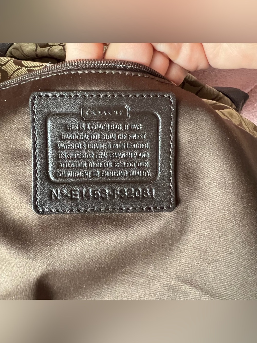 Coach Charlie Signature Python Hobo Shoulder Bag - Picture 5 of 7